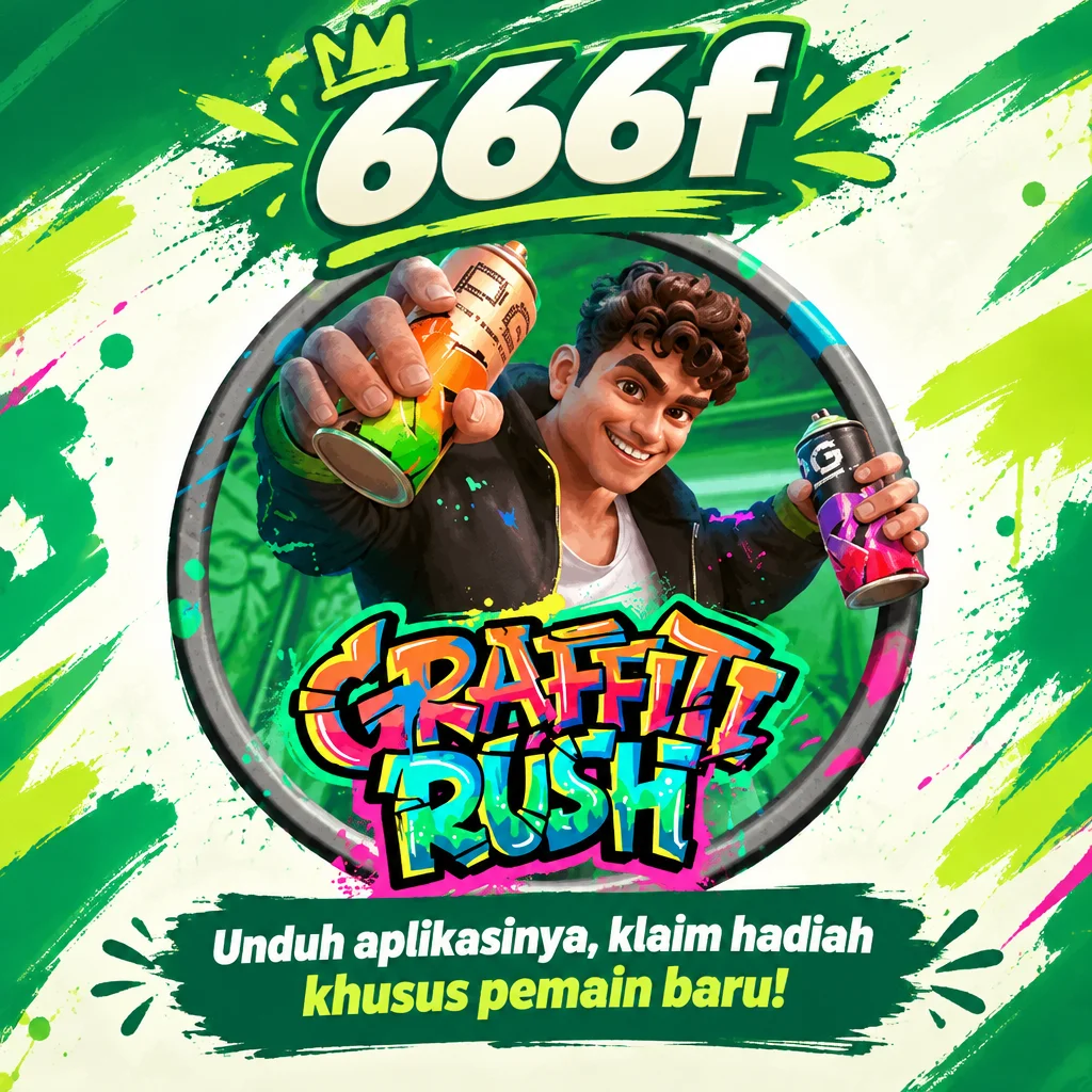 666f · Graffiti Rush · Tampilan permainan