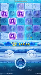 The Great Icescape · Membaca baris indikator kemenangan dan status putaran.